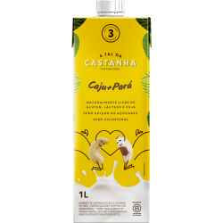 LEITE VEGETAL DE CAJU E PARÁ 1L LEITE VEGETAL DE CAJU E PARÁ 1L