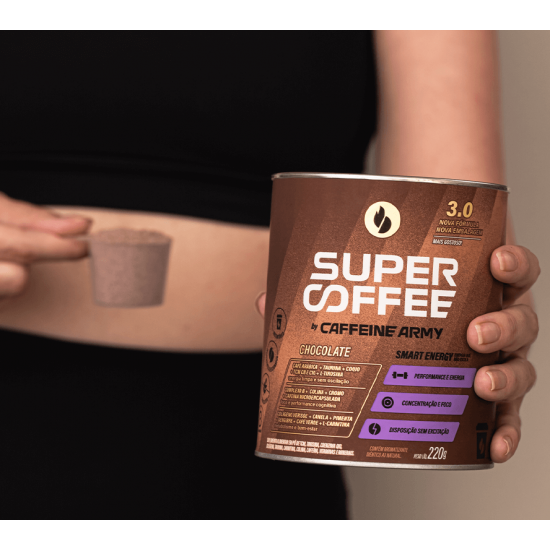 SUPERCOFFEE CHOCOLATE 3.0  LATA 380g