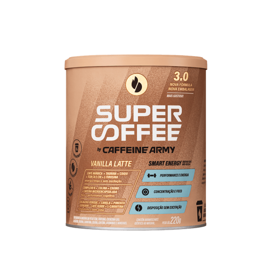SUPERCOFFEE VANILLA 3.0 LATA 220g SUPERCOFFEE VANILLA 3.0 LATA 220g