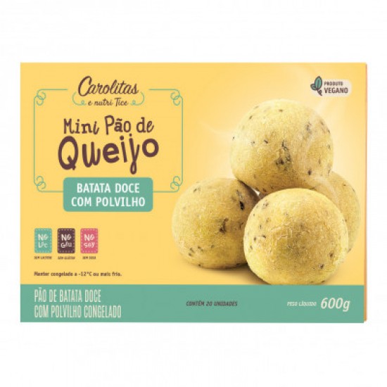 MINI PÃO DE QUEIJO VEGANO 600g