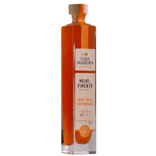 MOLHO DE PIMENTA SWEET CHILLI COM MARACUJÁ 50mL