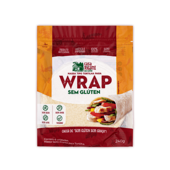 WRAP SEM GLUTEN 220g