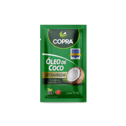 ÓLEO DE COCO EXTRAVIRGEM sachê 15ml 