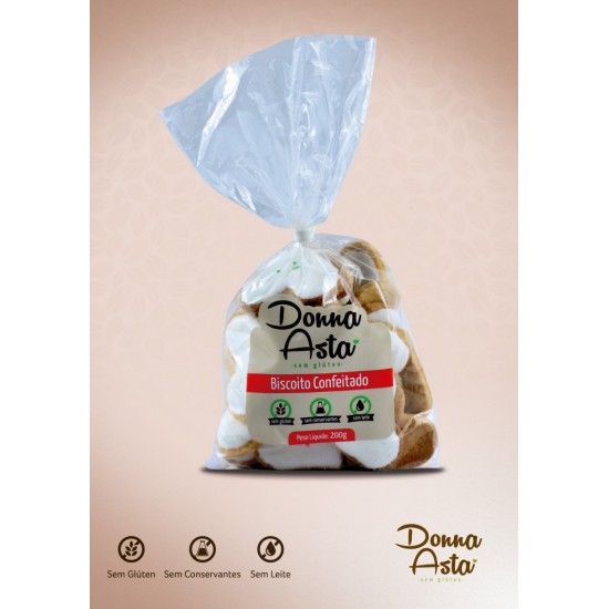 DONNA ASTA BISCOITO CONFEITADO 200g