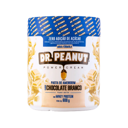 PASTA DE AMENDOIM CHOCOLATE BRANCO 600g PASTA DE AMENDOIM CHOCOLATE BRANCO 600g