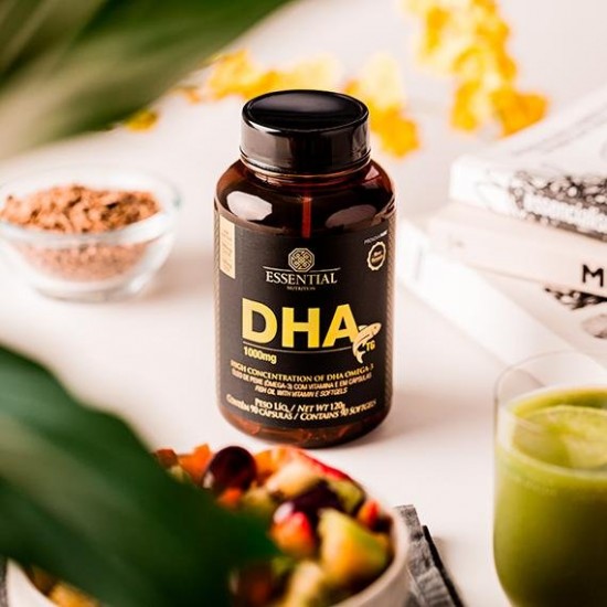 DHA TG  Ômega 3 ultraconcentrado em DHA - Essential Nutrition