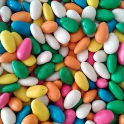 AMÊNDOA CONFEITADA COLORIDA 100g AMÊNDOA CONFEITADA COLORIDA 100g