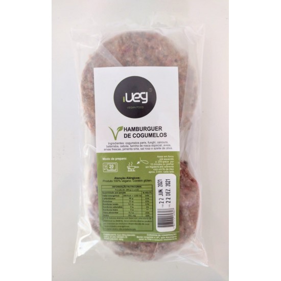 HAMBURGUER DE GRAO DE BICO 400g (04 und)