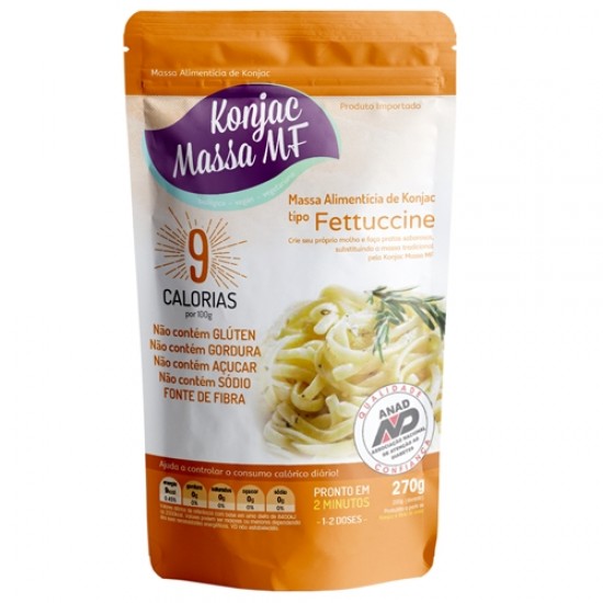 MASSA KONJAC TIPO FETTUCCINE 270g MASSA KONJAC TIPO FETTUCCINE 270g
