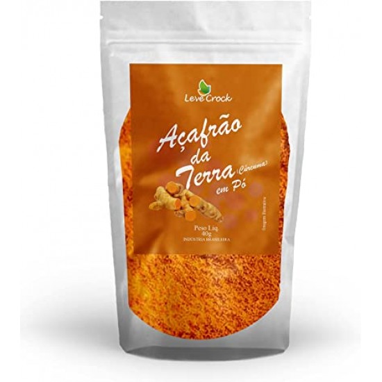 AÇAFRAO ORGANICO EM PO 60G (CURCUMA)