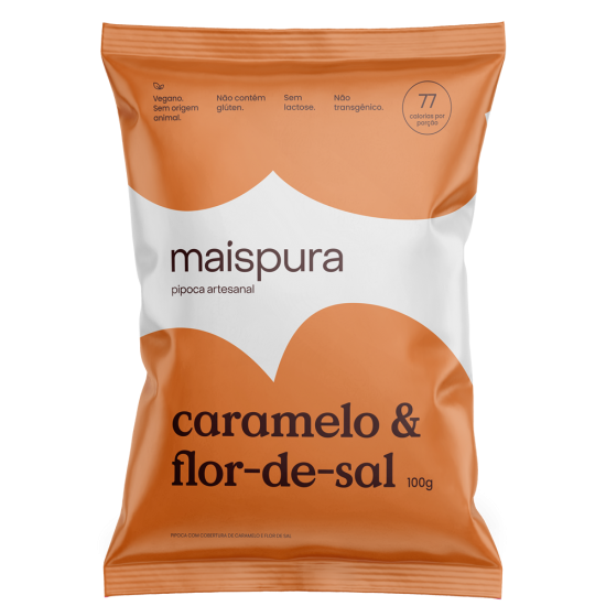 PIPOCA   /   CARAMELO E FLOR DE SAL 100g 