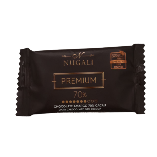 MINI TABLETE CHOCOLATE 70% 5G