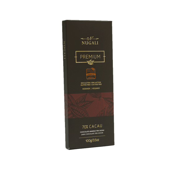 TABLETE PREMIUM AMARGO 70% 100g