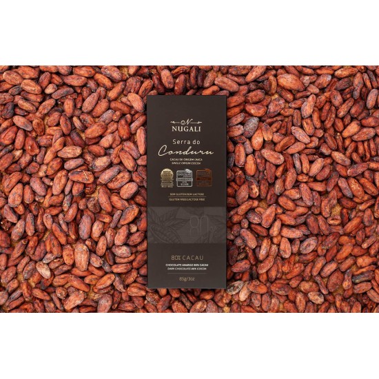 TABLETE SERRA DO CONDURU 80% 85g