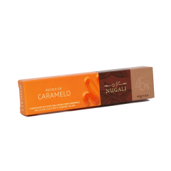 TABLETE CHOCOLATE AO LEITE COM CARAMELO 40g