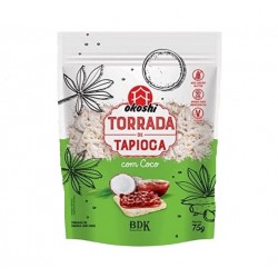 TORRADA DE TAPIOCA COM COCO 75g TORRADA DE TAPIOCA COM COCO 75g