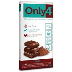 TABLETE DE CHOCOLATE AMARGO 70% CACAU 70g  TABLETE DE CHOCOLATE AMARGO 70% CACAU 70g