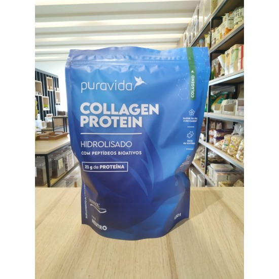 PURAVIDA COLLAGEN PROTEIN HIDROLISADO SABOR NEUTRO 450G PURAVIDA COLLAGEN PROTEIN HIDROLISADO SABOR NEUTRO 450G