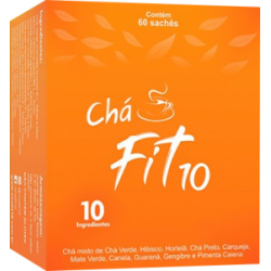 CHÁ FIT 10 - CX 60 sachês