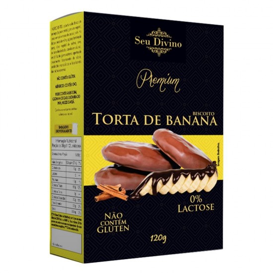 BISCOITO TORTA DE BANANA 120g 