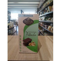 TABLETE TNUVA CHOCOLATE COM PISTACHE 80G