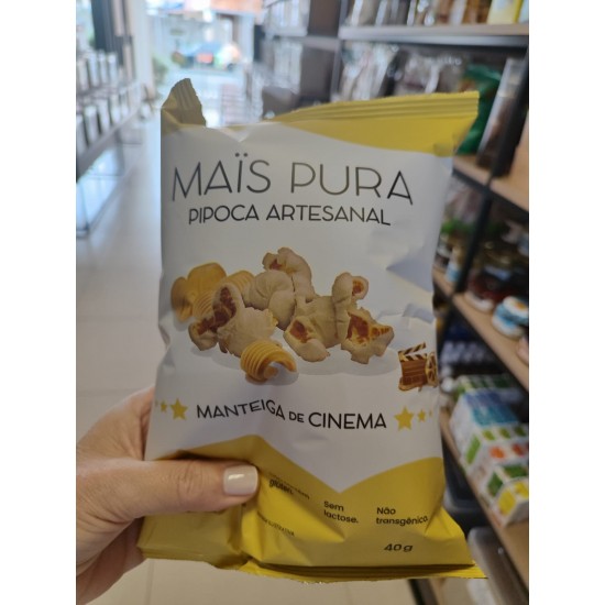 PIPOCA  /   MANTEIGA DE CINEMA 40G