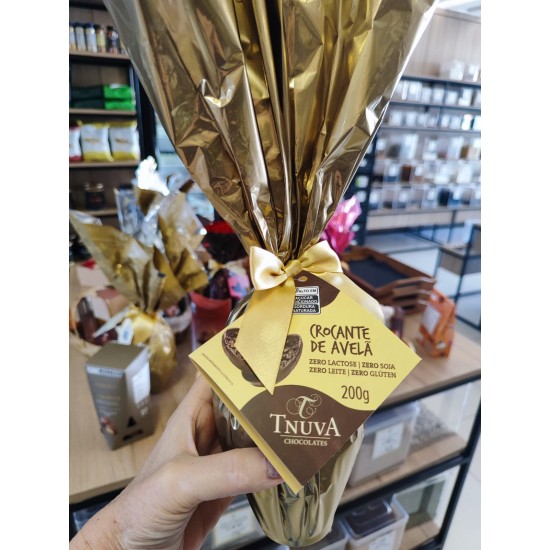 OVO DE PÁSCOA CHOCOLATE CROCANTE DE AVELÃ 200g