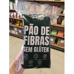 PÃO DE FIBRAS  SEM GLÚTEN  FRESCO 400g PÃO DE FIBRAS  SEM GLÚTEN  FRESCO 400g