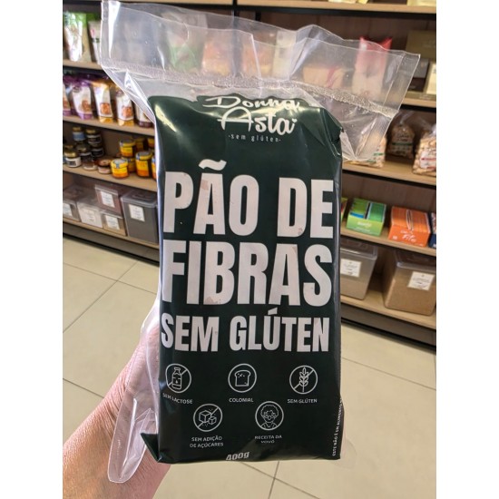PÃO DE FIBRAS SEM GLÚTEN FRESCO 400g PÃO DE FIBRAS SEM GLÚTEN FRESCO 400g