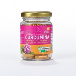 CURCUMINA COM PIMENTA PRETA EM CÁPSULAS YAMUNA 600mg