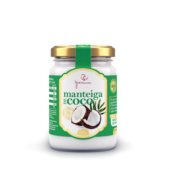 MANTEIGA DE COCO 185g