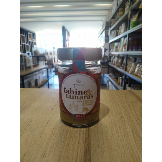 TAHINE COM NÉCTAR DE TÂMARAS 180G