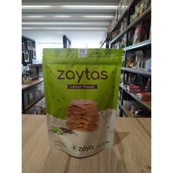 BISCOITO LEMON PEPPER 80g  ZAYA