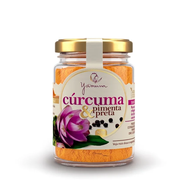 CÚRCUMA E PIMENTA PRETA 85g